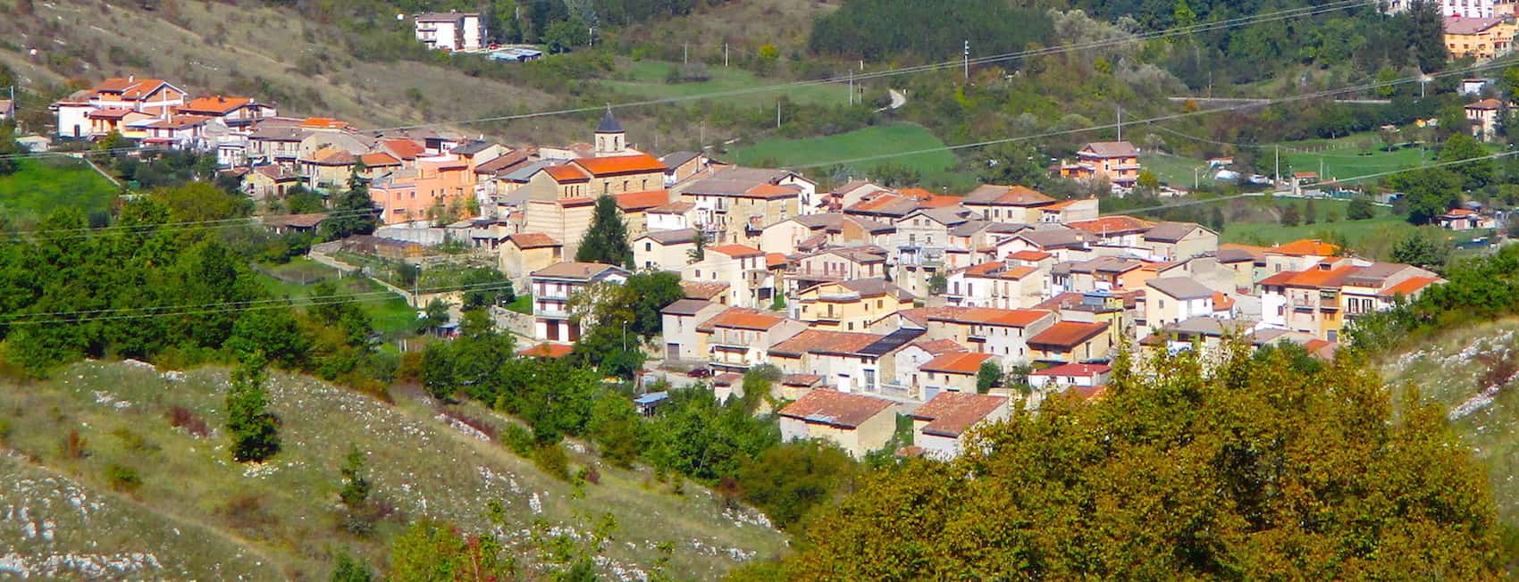 Sante Marie, un paesaggio di dolci declivi impreziosito da castagne e